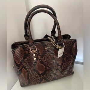 Aldo Brown Satchel